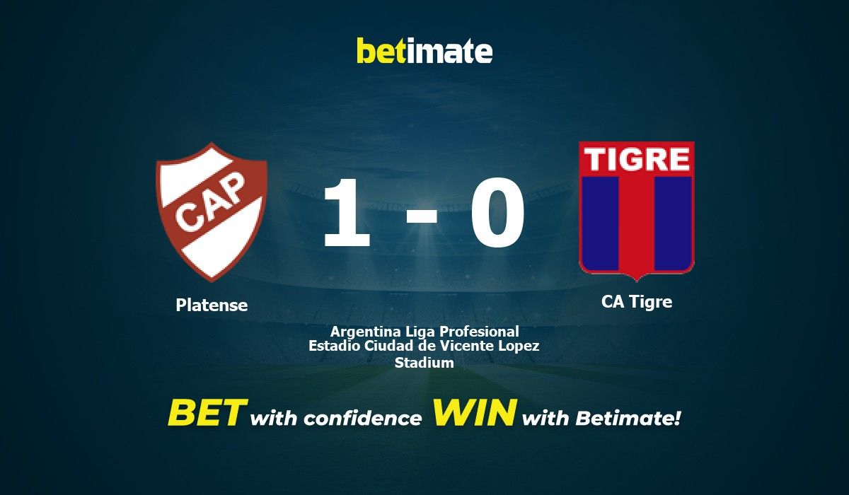 Platense vs CA Tigre Prediction, Odds & Betting Tips 06/10/2023