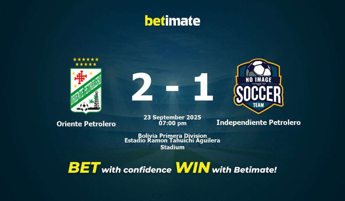 Oriente Petrolero vs Independiente Petrolero Prognóstico, Odds e Dicas ...