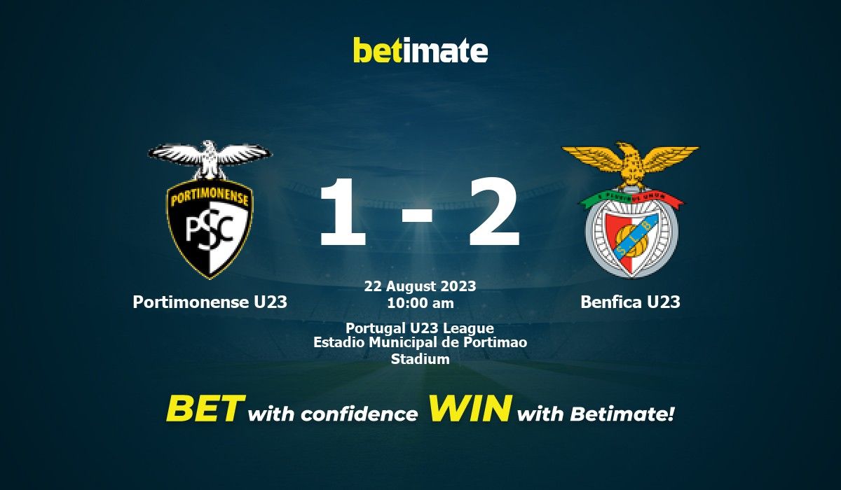 Benfica Portimonense Liga Revelação Sub-23 - SL Benfica