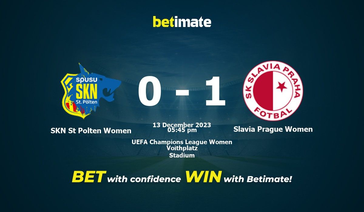 Palpite St Polten x Slavia Praga 2022