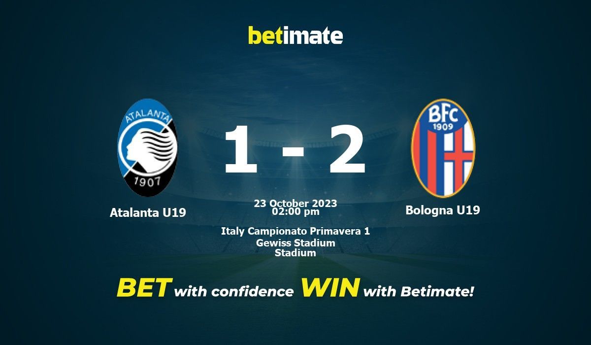 Atalanta U19 vs Bologna U19 Förutsägelse, odds och speltips 20231023