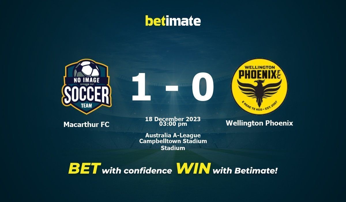 การทำนาย Macarthur FC กับ Wellington Phoenix