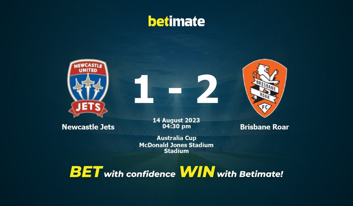 Soi Kèo Dự Đoán Newcastle Jets Vs Brisbane Roar Ngày 14/08/2023