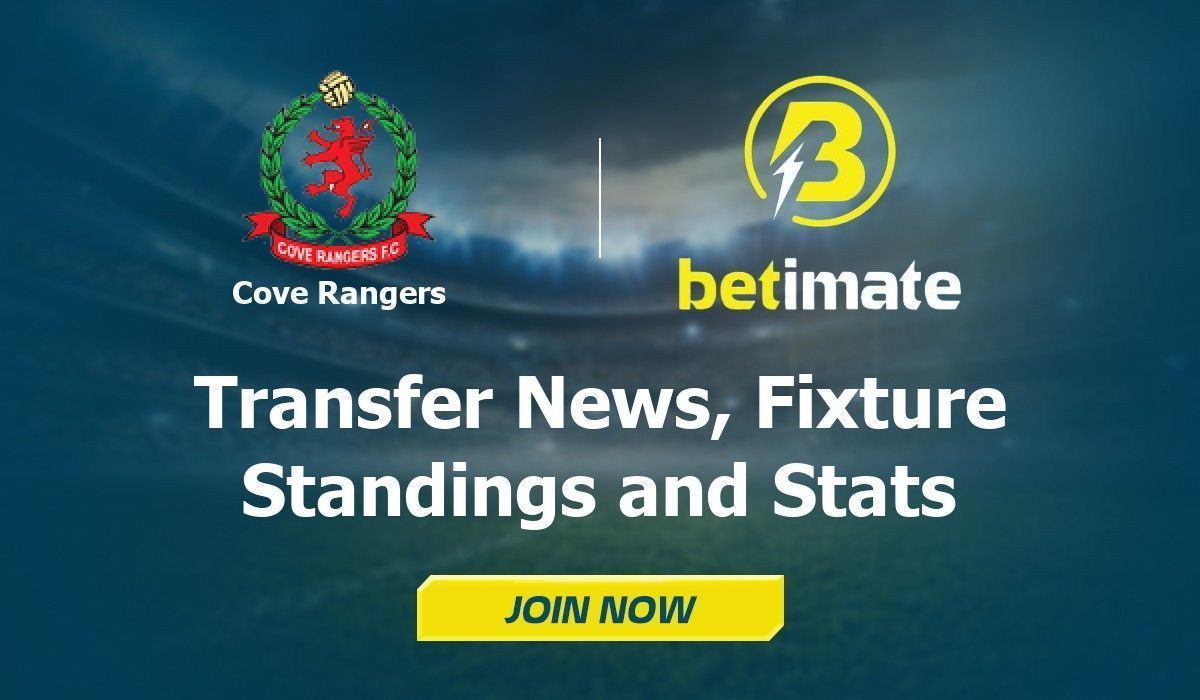 Cove Rangers Map Cove Rangers - Fixtures, tables & standings, players, stats and news