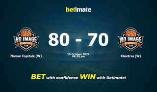 Namur Capitale (W) vs Chartres (W) Basketball Prediction, Odds & Betting Tips 10/15/2026