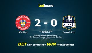Worthing vs Ipswich U21 Prediction and Odds, 13 October 2026