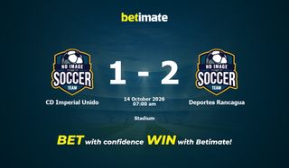 CD Imperial Unido vs Deportes Rancagua 예측 및 확률, 2026년 10월 13일