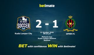 쿠알라룸푸르 시티 vs DPMM FC 예측 및 확률, 2026년 10월 11일