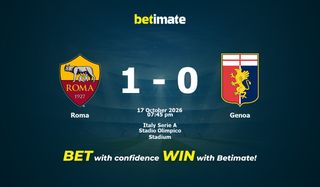 Roma vs Genoa – prognoza i kursy, 17 października 2026