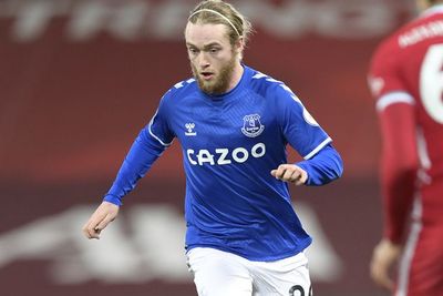 Tom Davies is available to be sold by Everton in January