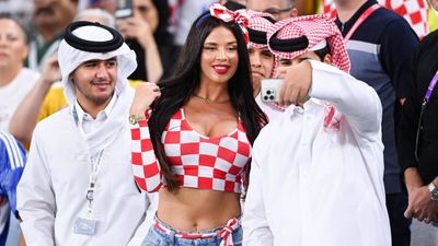 The World Cup's hottest fan reveals that players messaged her