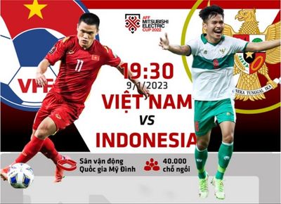 Link xem trực tiếp Việt Nam vs Indonesia - AFF Cup 2022