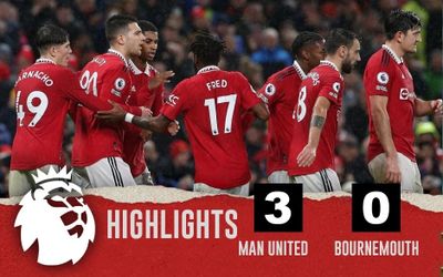 Manchester United vs. Bournemouth final score, result (Premier League): an outstanding victory