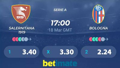 شانس پیش بینی، تجزیه و تحلیل و شرط بندی Salernitana vs Bologna (17:00 18/3)