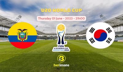 Ecuador U20 vs. Südkorea U20 Vorhersage, Quoten und Wetttipps 06.01.2023