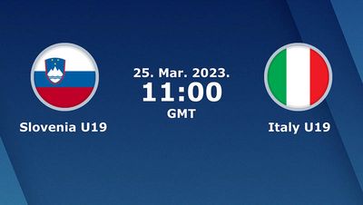 Словения U19 - Италия U19 Прогнозы, коэффициенты и советы по ставкам 25/03/2023