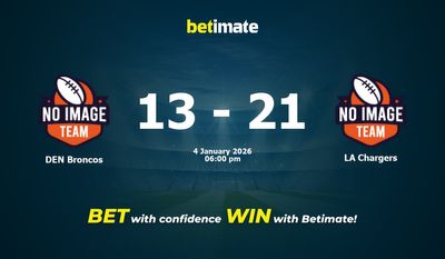 DEN Broncos vs LA Chargers American Football Prediction, Odds & Betting Tips 01/04/2026