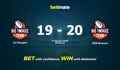 LA Chargers vs DEN Broncos American Football Prediction, Odds & Betting Tips 01/04/2026