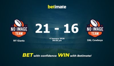 NY Giants vs DAL Cowboys American Football Prediction, Odds & Betting Tips 01/04/2026