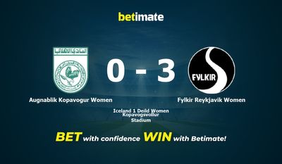 Augnablik Kopavogur Women vs Fylkir Reykjavik Women Prediction, Odds & Betting Tips 06/08/2023