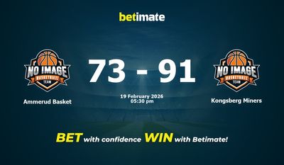 Ammerud Basket vs Kongsberg Miners Basketball Prediction, Odds & Betting Tips 02/19/2026