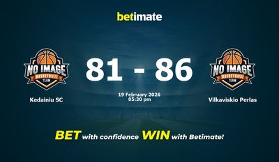 Kedainiu SC vs Vilkaviskio Perlas Basketball Prediction, Odds & Betting Tips 02/19/2026