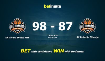 KK Crvena Zvezda MTS vs KK Cedevita Olimpija Basketball Prediction, Odds & Betting Tips 05/07/2026