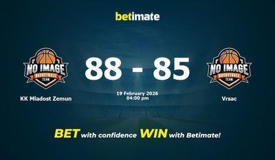 KK Mladost Zemun vs Vrsac Basketball Prediction, Odds & Betting Tips 02/19/2026