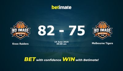 Knox Raiders vs Melbourne Tigers Basketball Prediction, Odds & Betting Tips 06/14/2025