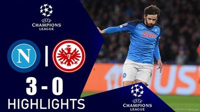 Tỷ số, kết quả trận Napoli vs Frankfurt (Champions League): Dễ dàng chiến thắng
