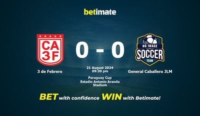 3. Februar gegen General Caballero JLM Vorhersage, Quoten und Wetttipps 21.08.2024