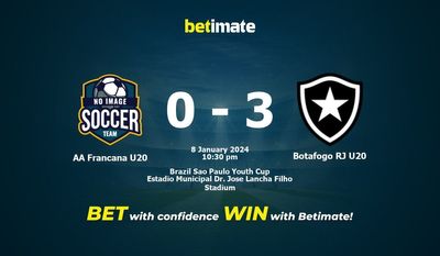 AA Francana U20 gegen Botafogo RJ U20 Vorhersage, Quoten und Wetttipps 01.08.2024