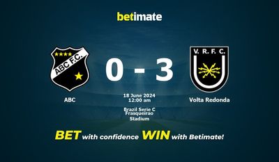 ABC vs. Volta Redonda – Vorhersage, Quoten und Wetttipps, 17.06.2024