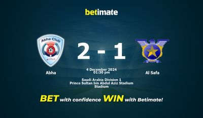 Abha vs. Al Safa – Vorhersage, Quoten und Wetttipps, 12.04.2024