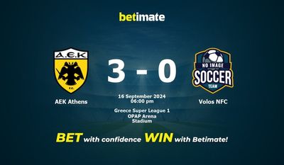 AEK Athen vs. Volos NFC Vorhersage, Quoten & Wetttipps 16.09.2024