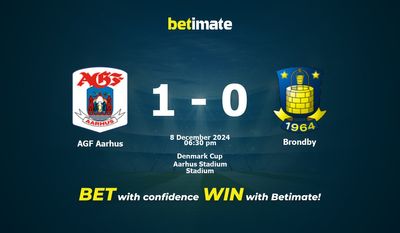 AGF Aarhus vs. Bröndby Vorhersage, Quoten und Wetttipps 12.08.2024