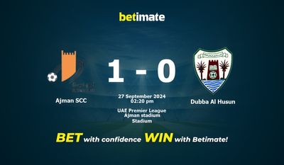 Ajman SCC vs. Dubba Al Husun – Vorhersage, Quoten und Wetttipps 27.09.2024