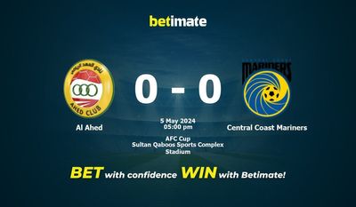 Al Ahed gegen Central Coast Mariners Vorhersage, Quoten und Wetttipps 05.05.2024