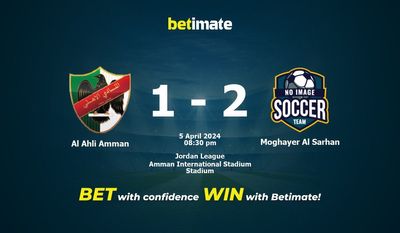 Al Ahli Amman gegen Moghayer Al Sarhan Vorhersage, Quoten und Wetttipps 04.05.2024