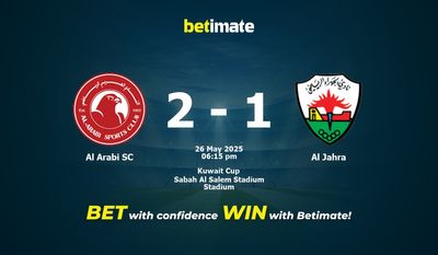 Al Arabi SC vs. Al Jahra – Vorhersage, Quoten und Wett-Tipps – 26.05.2025