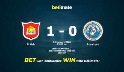 Al Hala vs. Busaiteen – Vorhersage, Quoten und Wetttipps – 13.01.2025