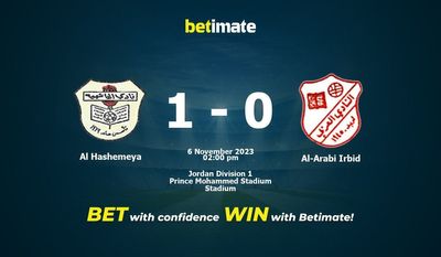 Al Hashemeya vs. Al-Arabi Irbid Vorhersage, Quoten und Wetttipps 11.06.2023