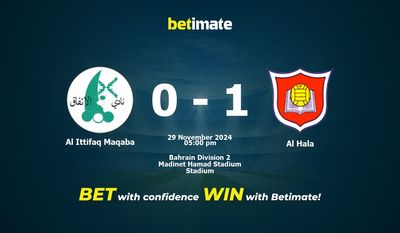 Al Ittifaq Maqaba vs. Al Hala Vorhersage, Quoten und Wetttipps 29.11.2024