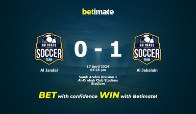 Al Jandal vs. Al Jabalain Vorhersage, Quoten und Wetttipps 17.04.2024