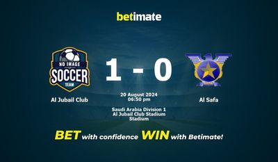 Al Jubail Club vs. Al Safa Vorhersage, Quoten und Wetttipps 20.08.2024