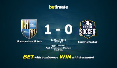 Al Moqawloon Al Arab vs. Suez Montakhab – Vorhersage, Quoten und Wett-Tipps – 26.03.2025