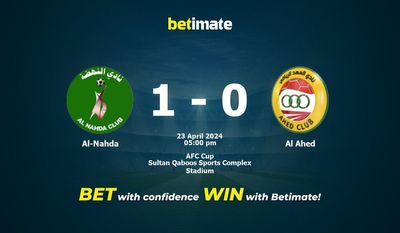 Al-Nahda vs. Al Ahed Vorhersage, Quoten und Wetttipps 23.04.2024