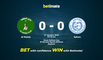Al-Nahda vs. Saham Vorhersage, Quoten und Wetttipps 17.01.2025