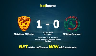 Al Qadisiya Al Khubar gegen Al Ittifaq Dammam Vorhersage, Quoten und Wetttipps 04.05.2025