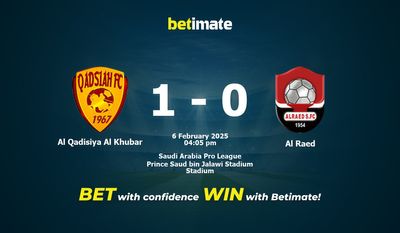 Al Qadisiya Al Khubar vs. Al Raed Vorhersage, Quoten und Wetttipps 02.06.2025